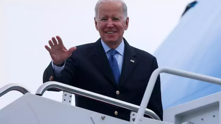 Biden logró récord vacaciones durante gestión: tomó mandato